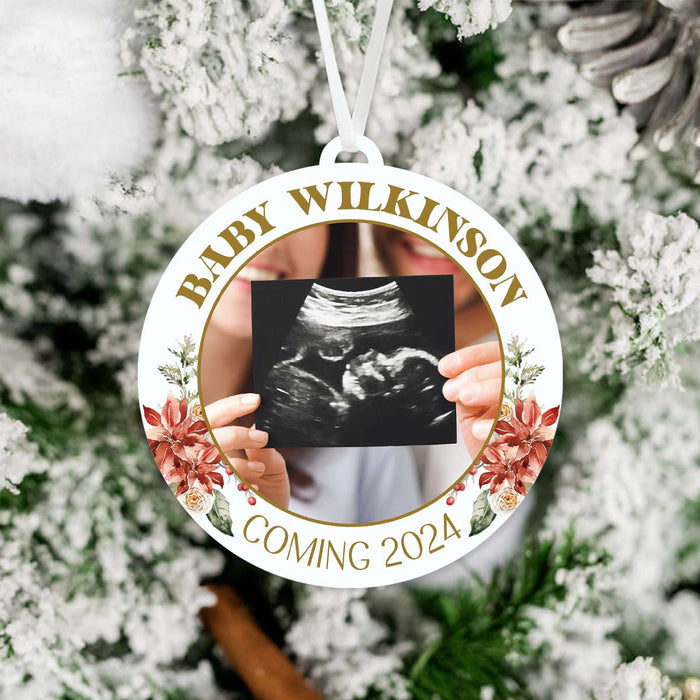 Baby Coming 2024 Ornament