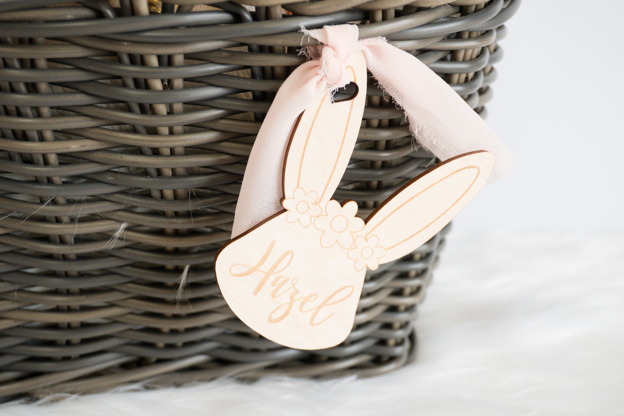 Easter Basket Tag - Bunny