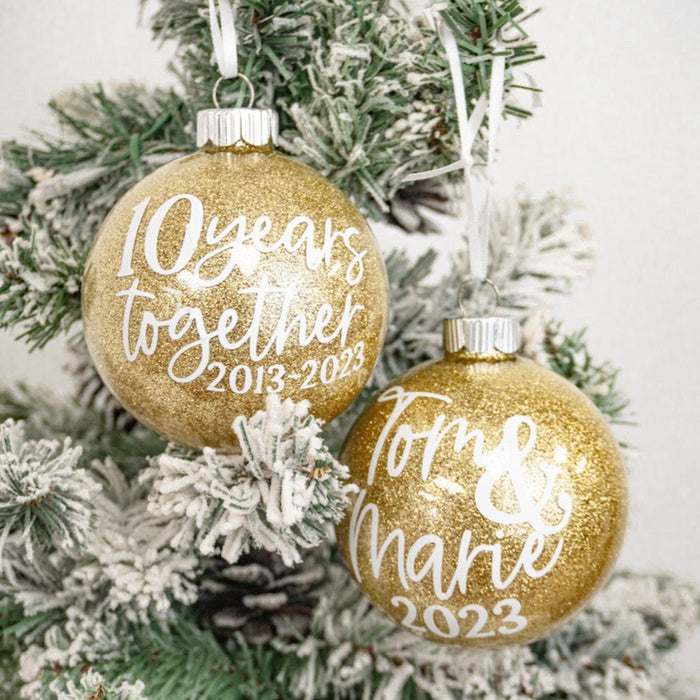 Years Together Anniversary Ornament