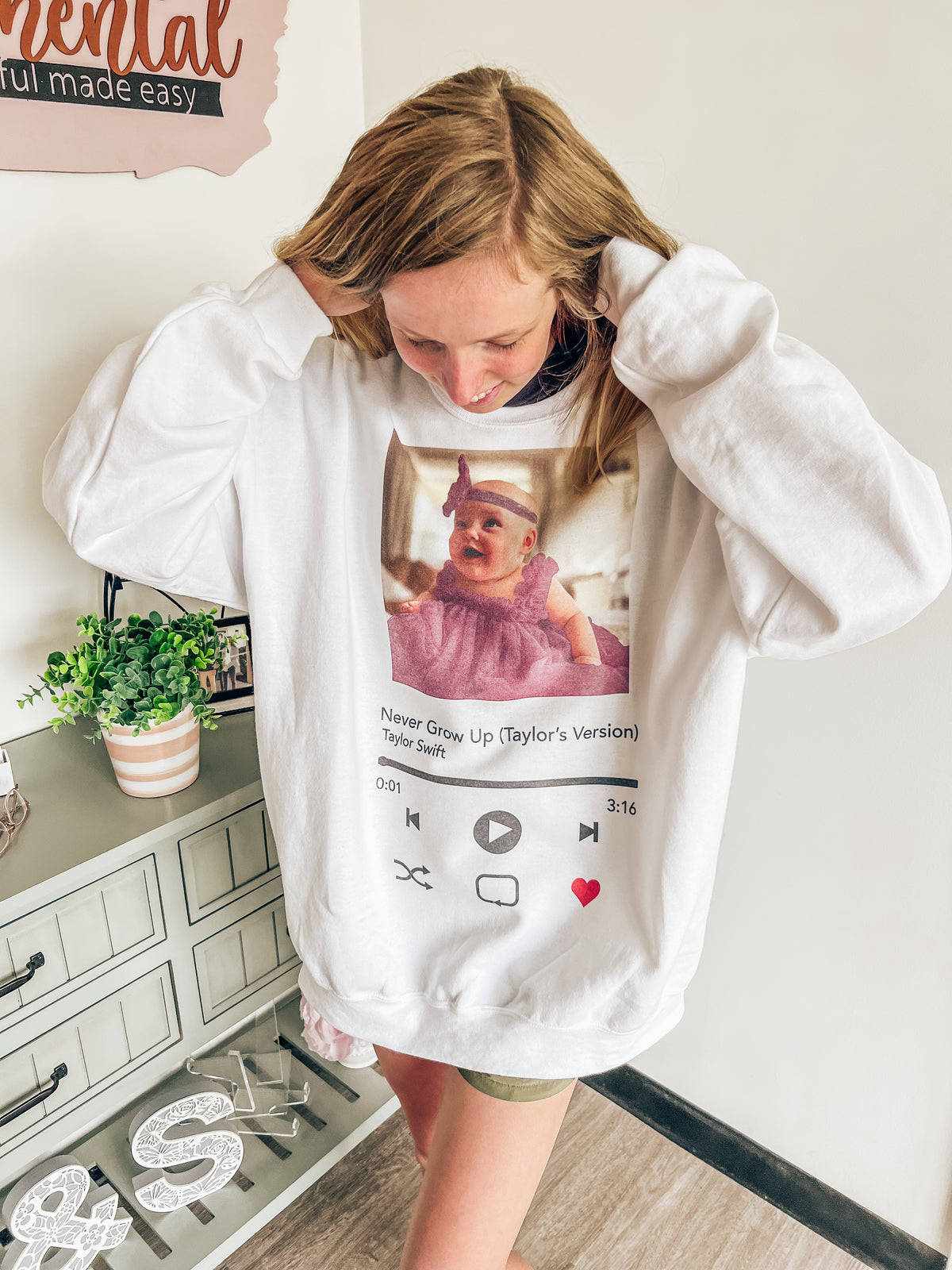 Custom Album Art Sweatshirt