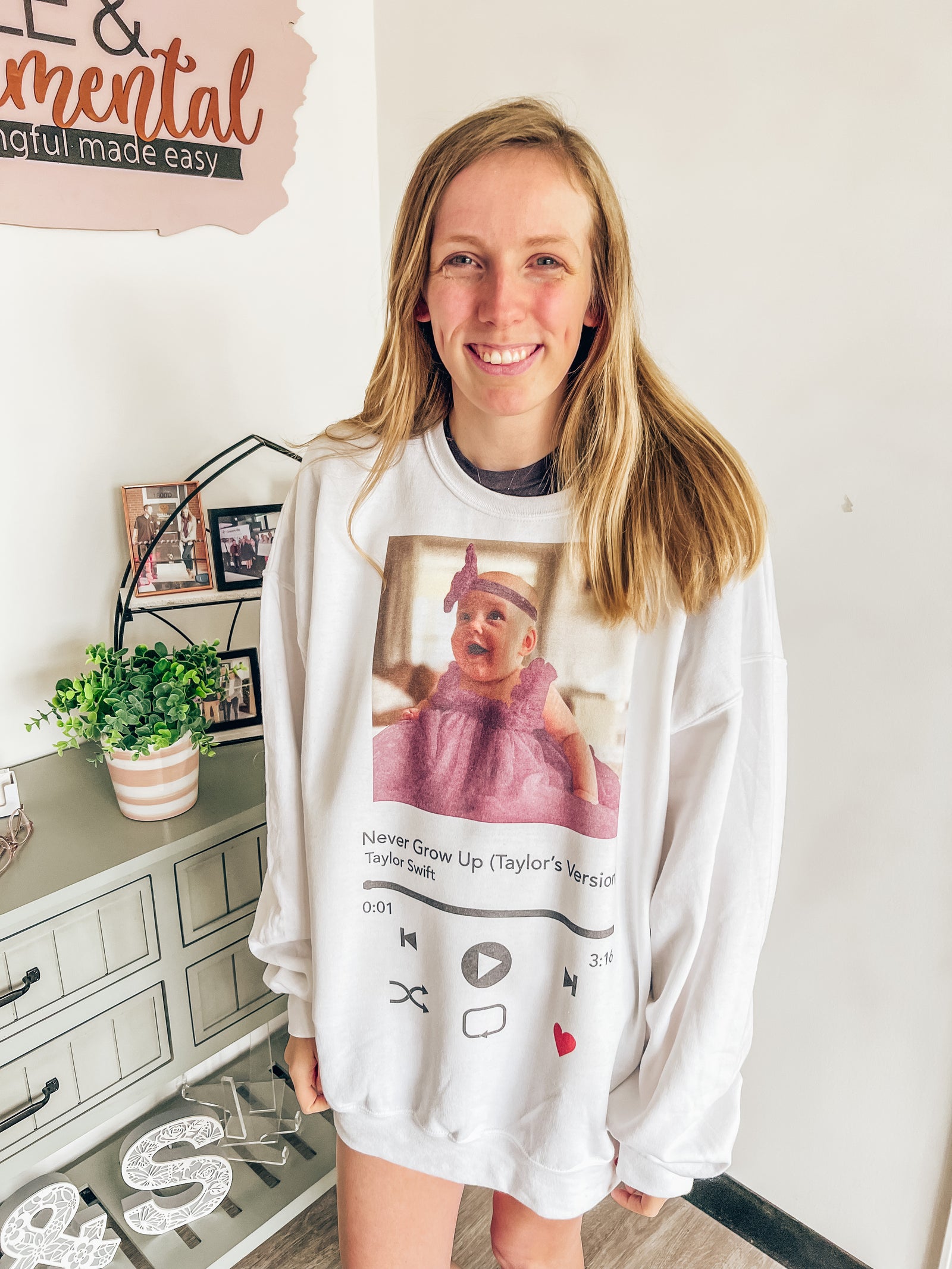 Custom Album Art Sweatshirt