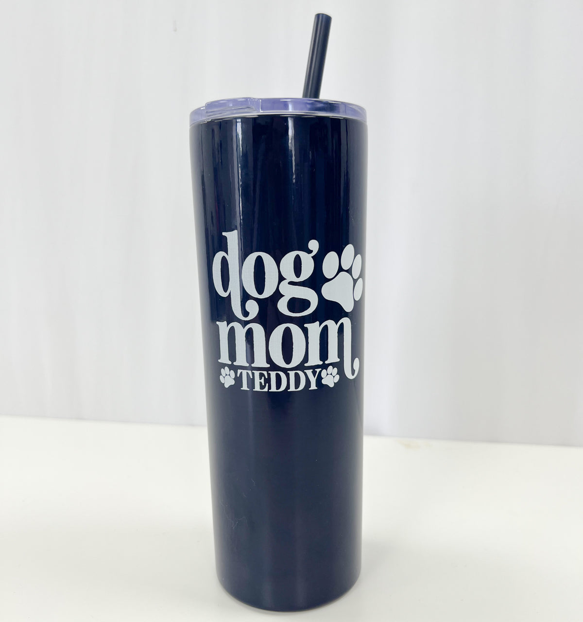 Personalized Dog Mom Tumbler