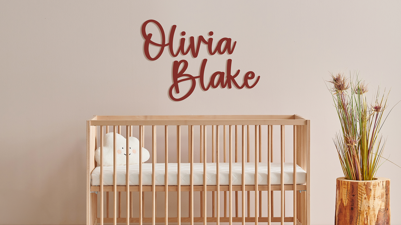 Nursery Name Sign