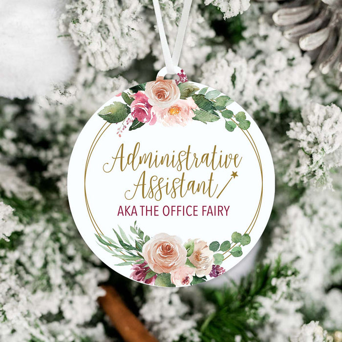 Office Fairy Admin Assistant Ornament