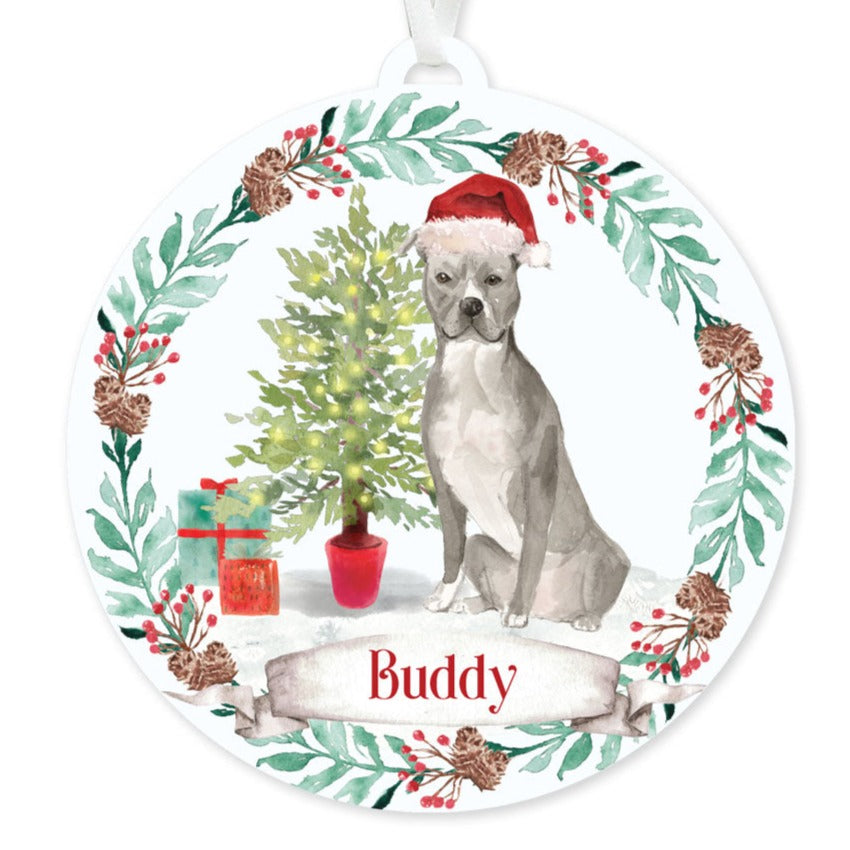 American Staffordshire Terrier Ornament
