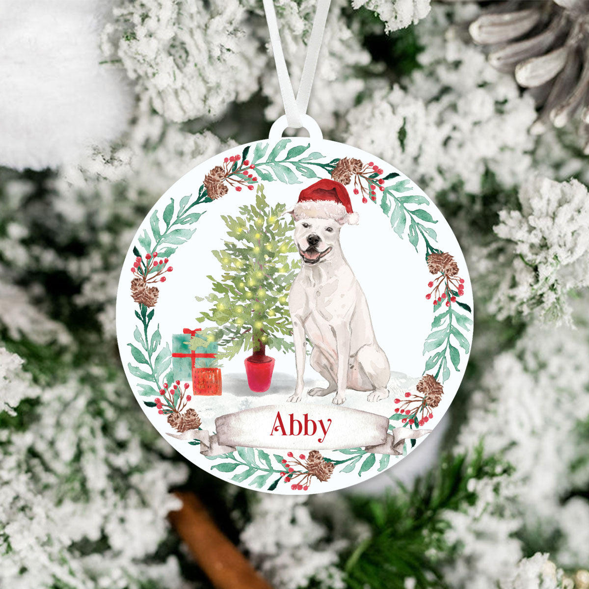American Staffordshire Terrier Ornament