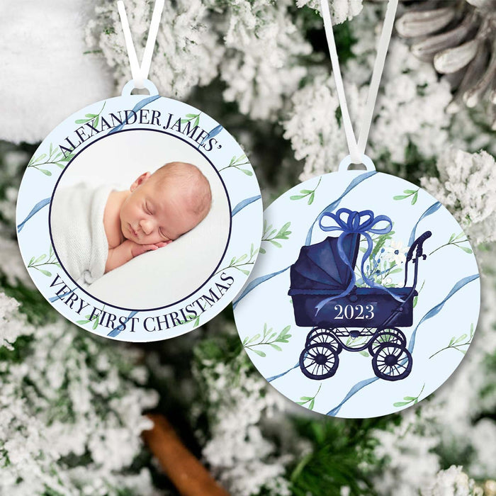 Baby Boy's First Christmas Ornament
