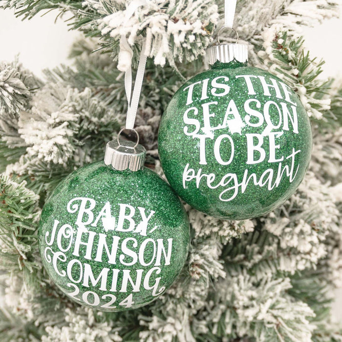 I'm Pregnant Baby Coming 2024 Ornament
