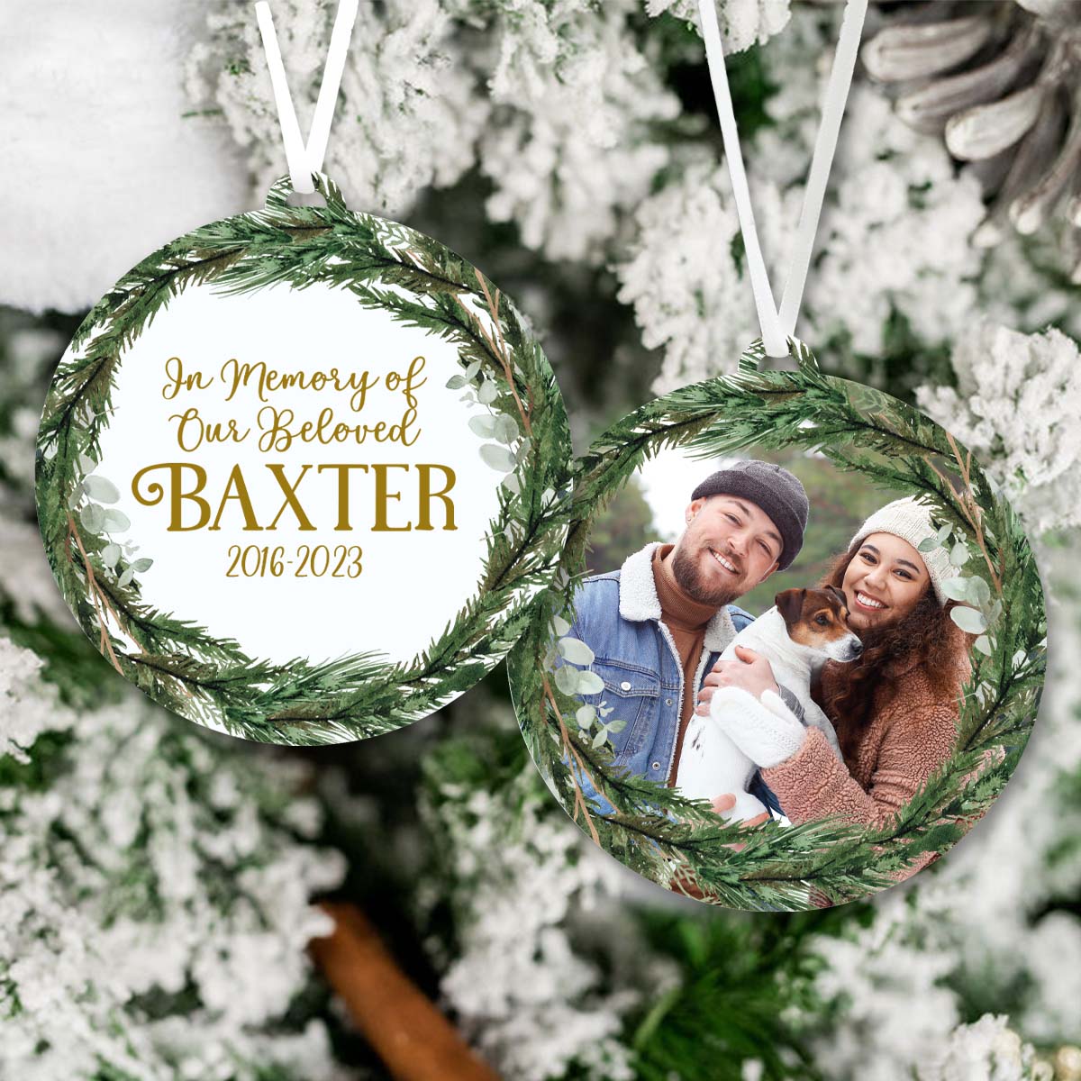 Beloved Memory Pet Memorial Ornament