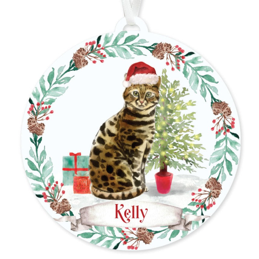 Bengal Cat Ornament