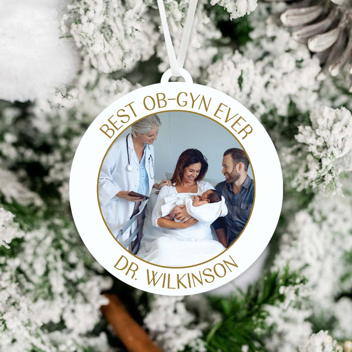 Best OB-GYN Ornament