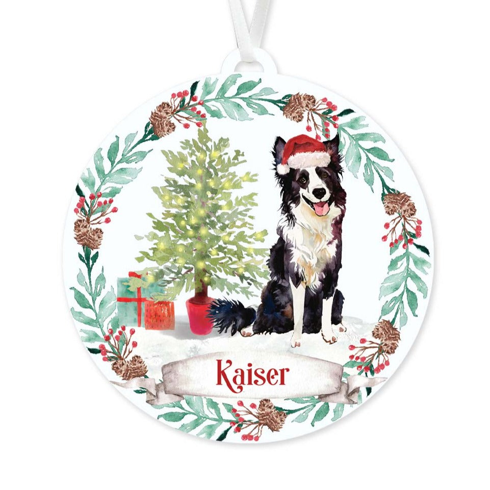 Border Collie Ornament