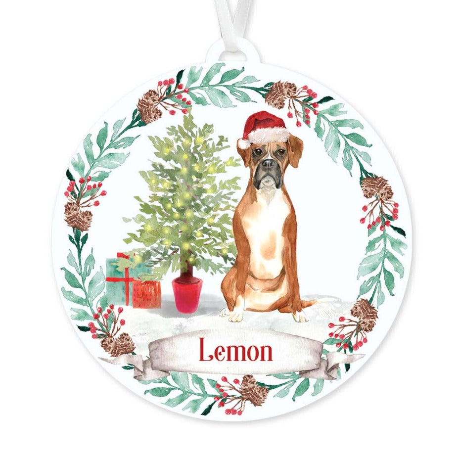 Boxer Ornament