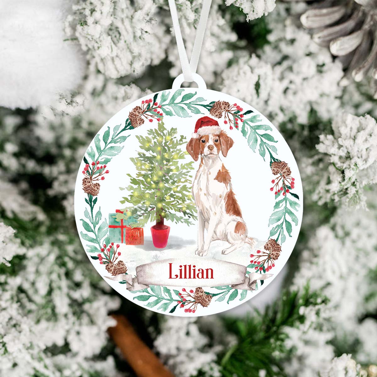 Brittany Ornament