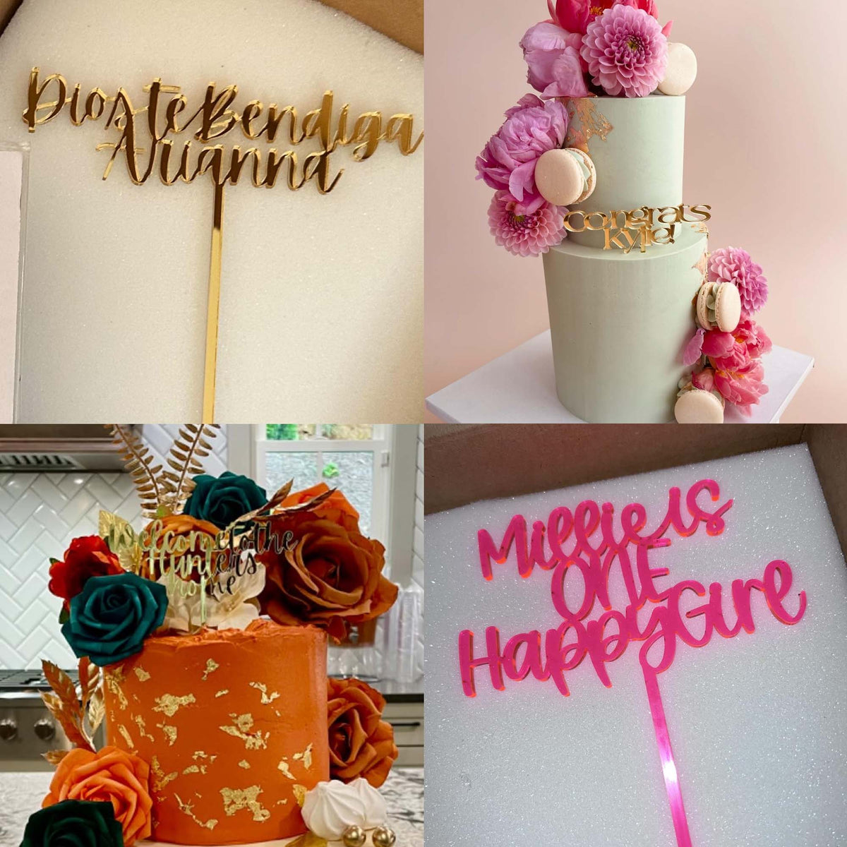 Name Cake Topper