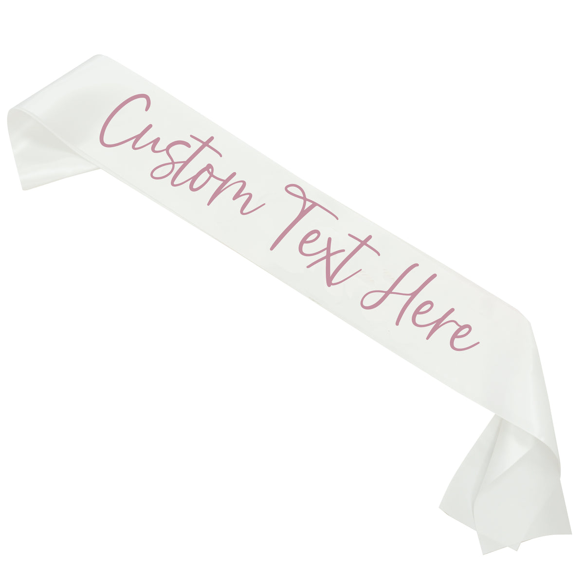 Future Mrs. Your Last Name Bachelorette Party Sash - Gold Glitter Pr