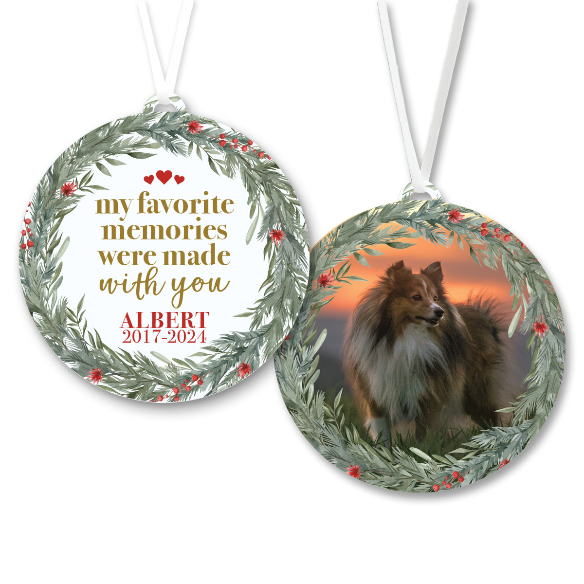 Pet Memorial Ornament