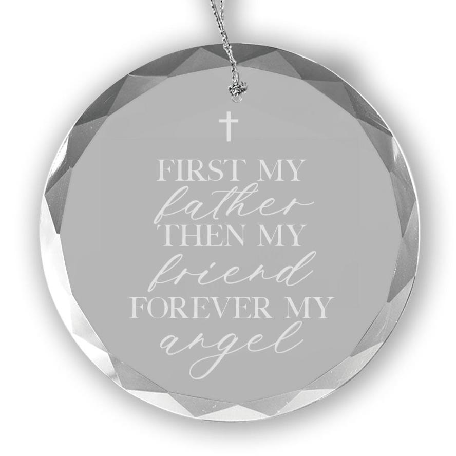 First My Father Memorial Ornament