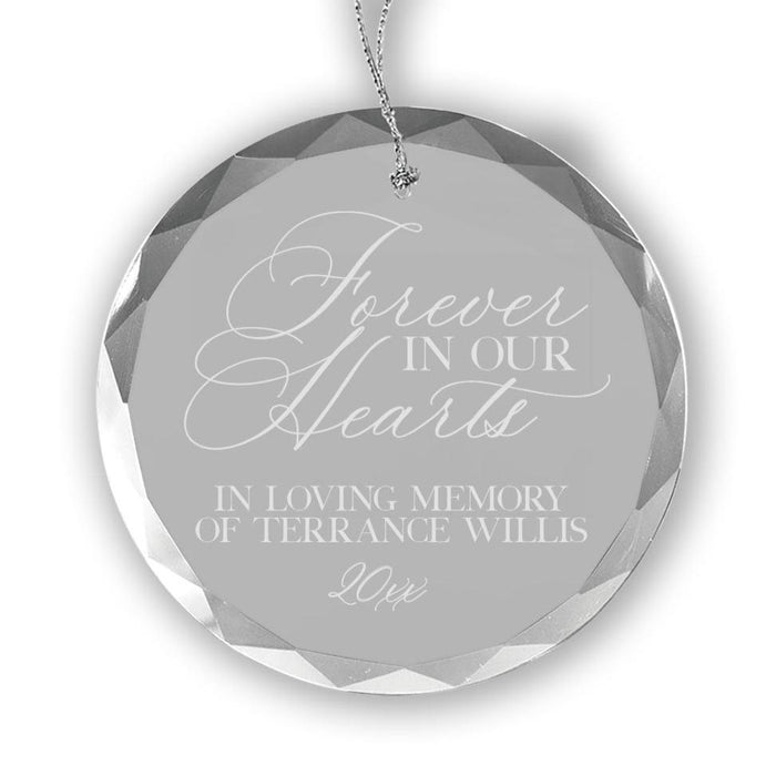 Forever in Our Hearts Memorial Ornament