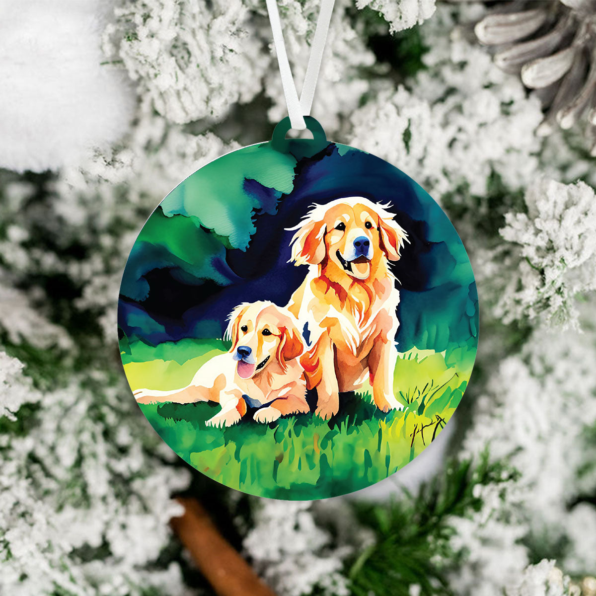 Golden Retriever Ornament