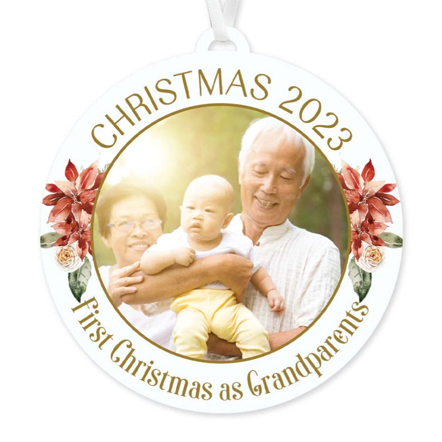 First Christmas as Grandparents Ornament