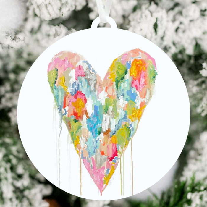 Heart Ornament - Brittany Rawls Art