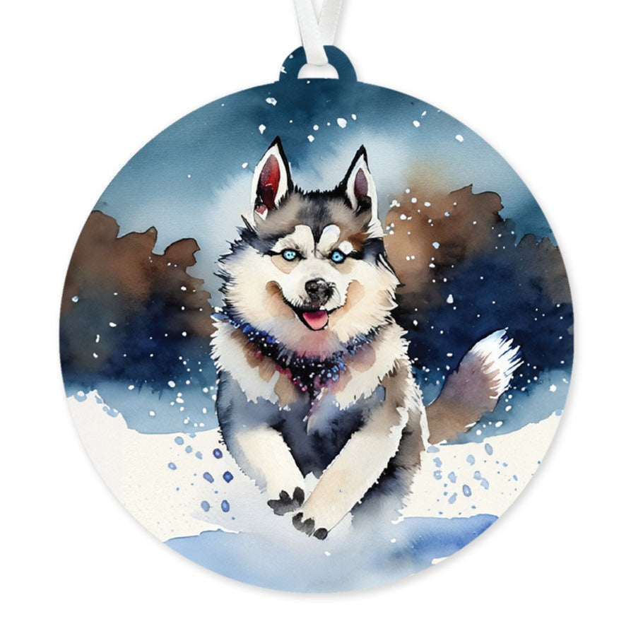 Husky Ornament