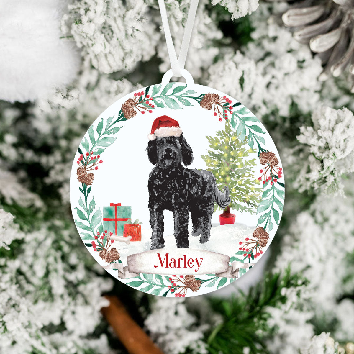 Labradoodle Ornament