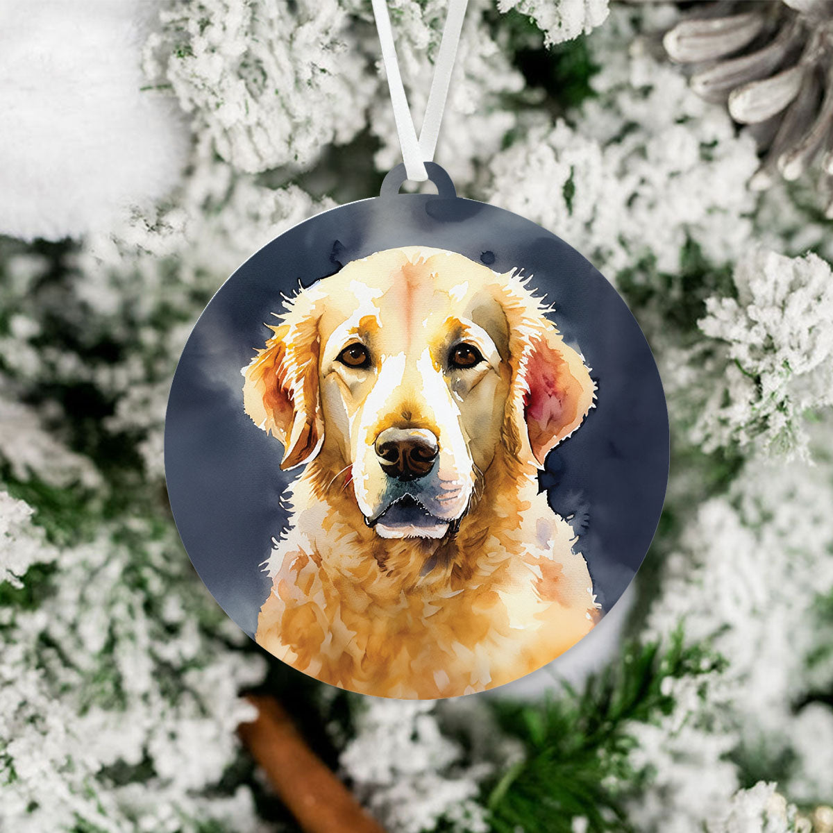 Golden Retriever Ornament