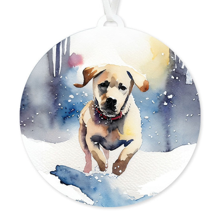 Yellow Labrador Ornament