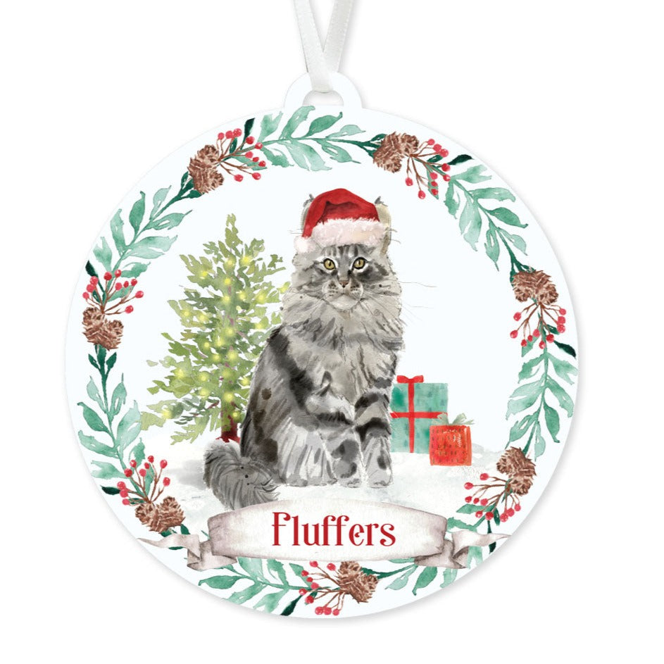 Maine Coon Cat Ornament