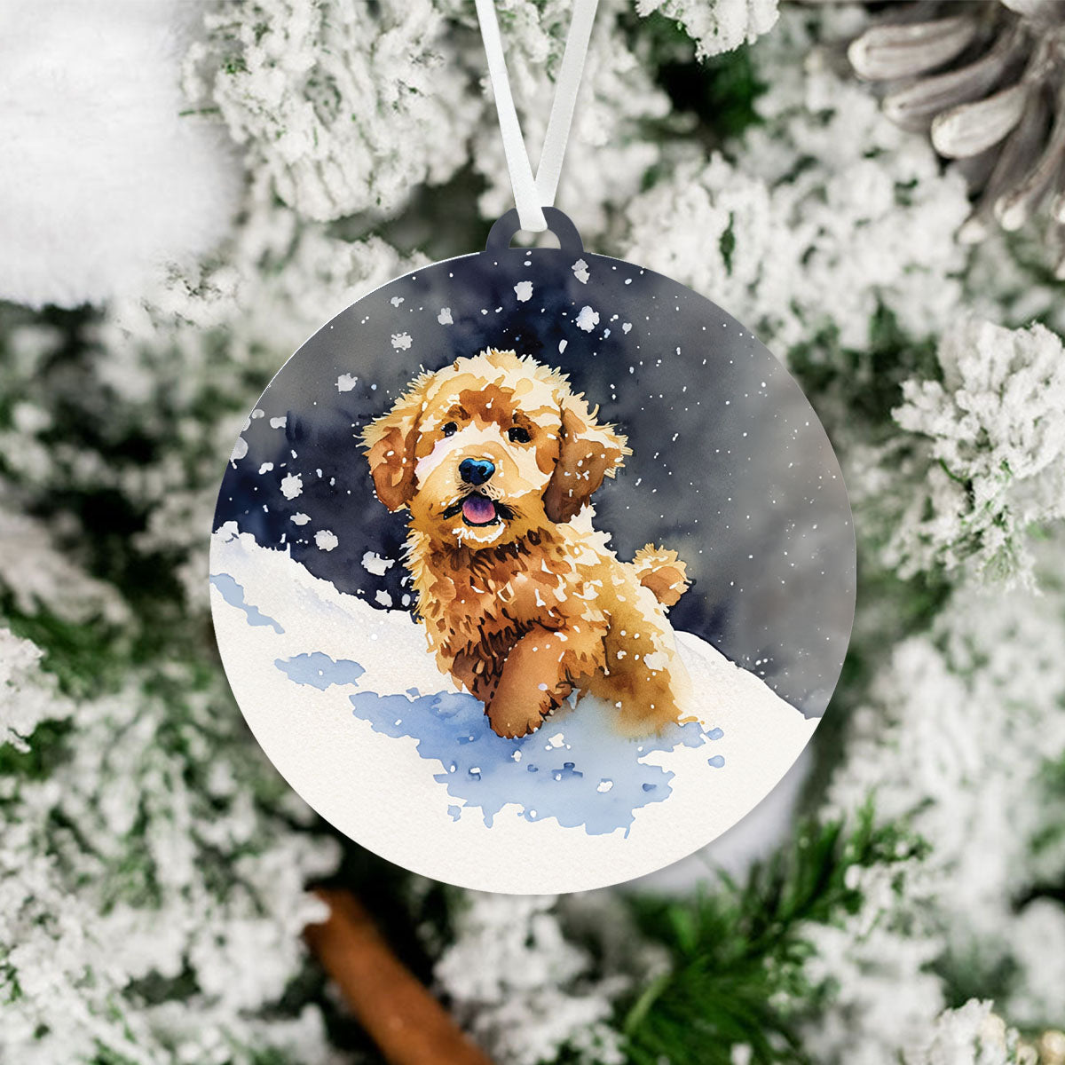 Labradoodle Ornament