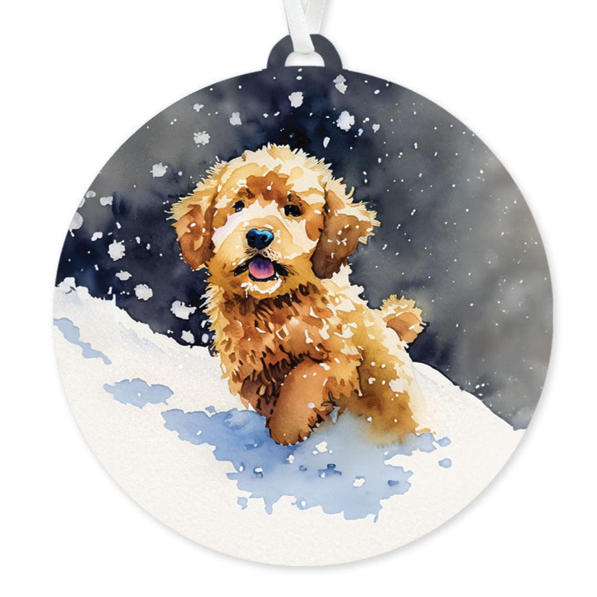Labradoodle Ornament