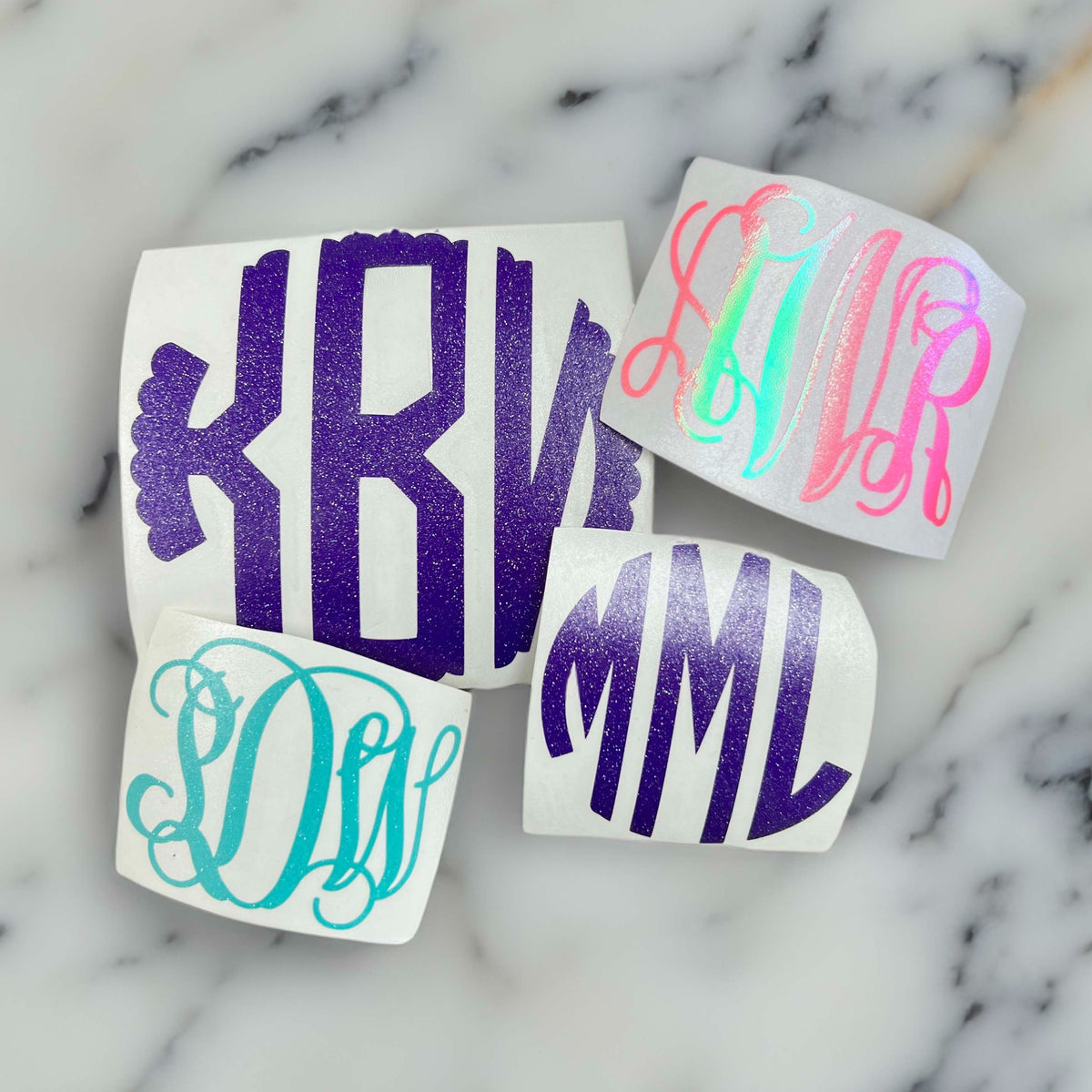 Monogram Vinyl Decal