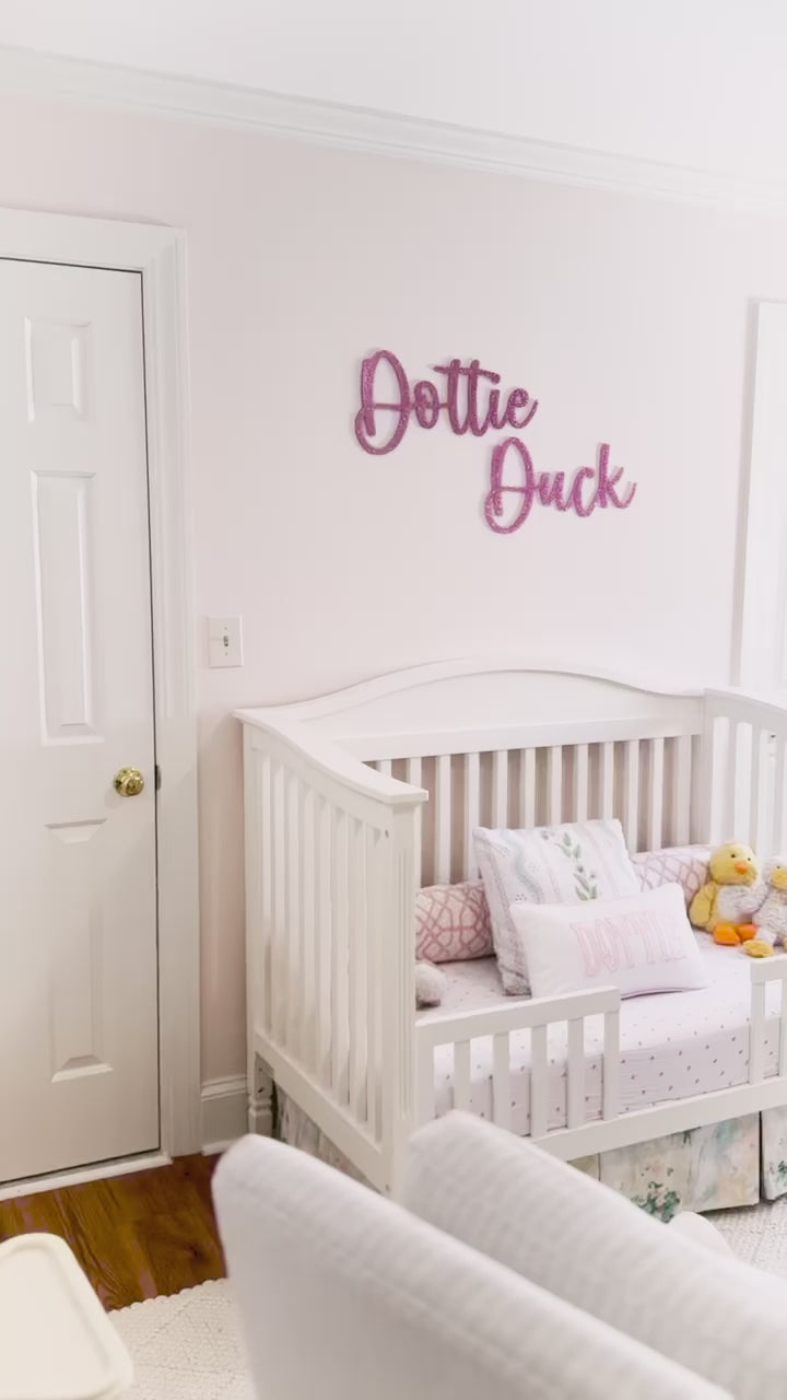 Nursery Name Sign