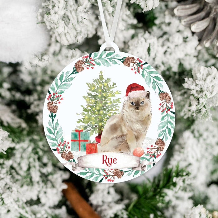 Ragdoll Cat Ornament