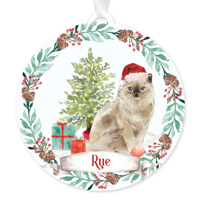 Ragdoll Cat Ornament