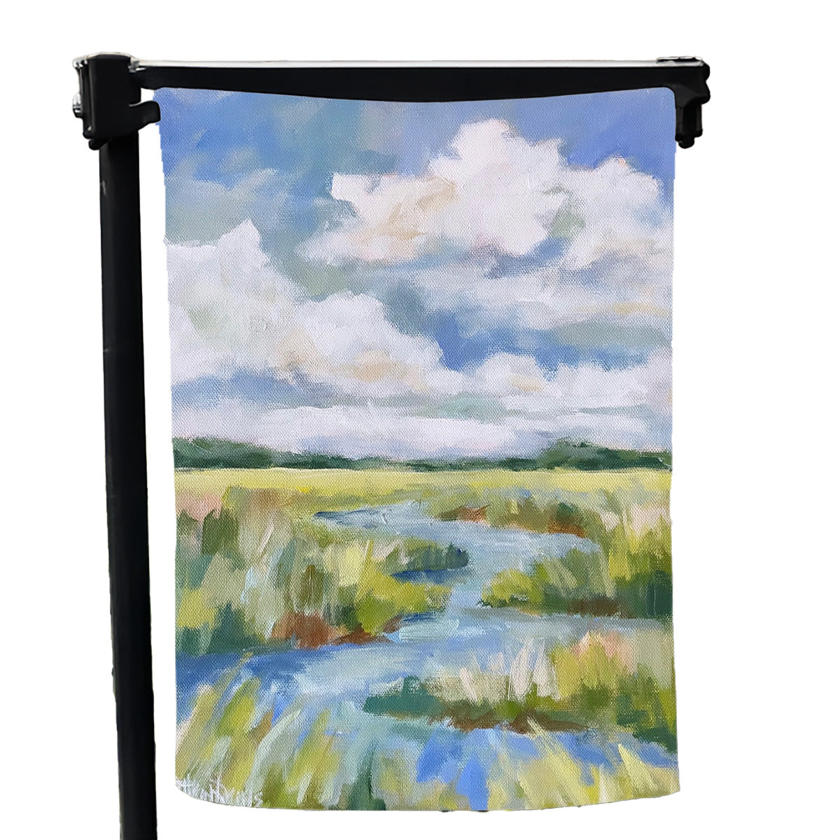 Salt Marsh Garden Flag - Brittany Rawls Art