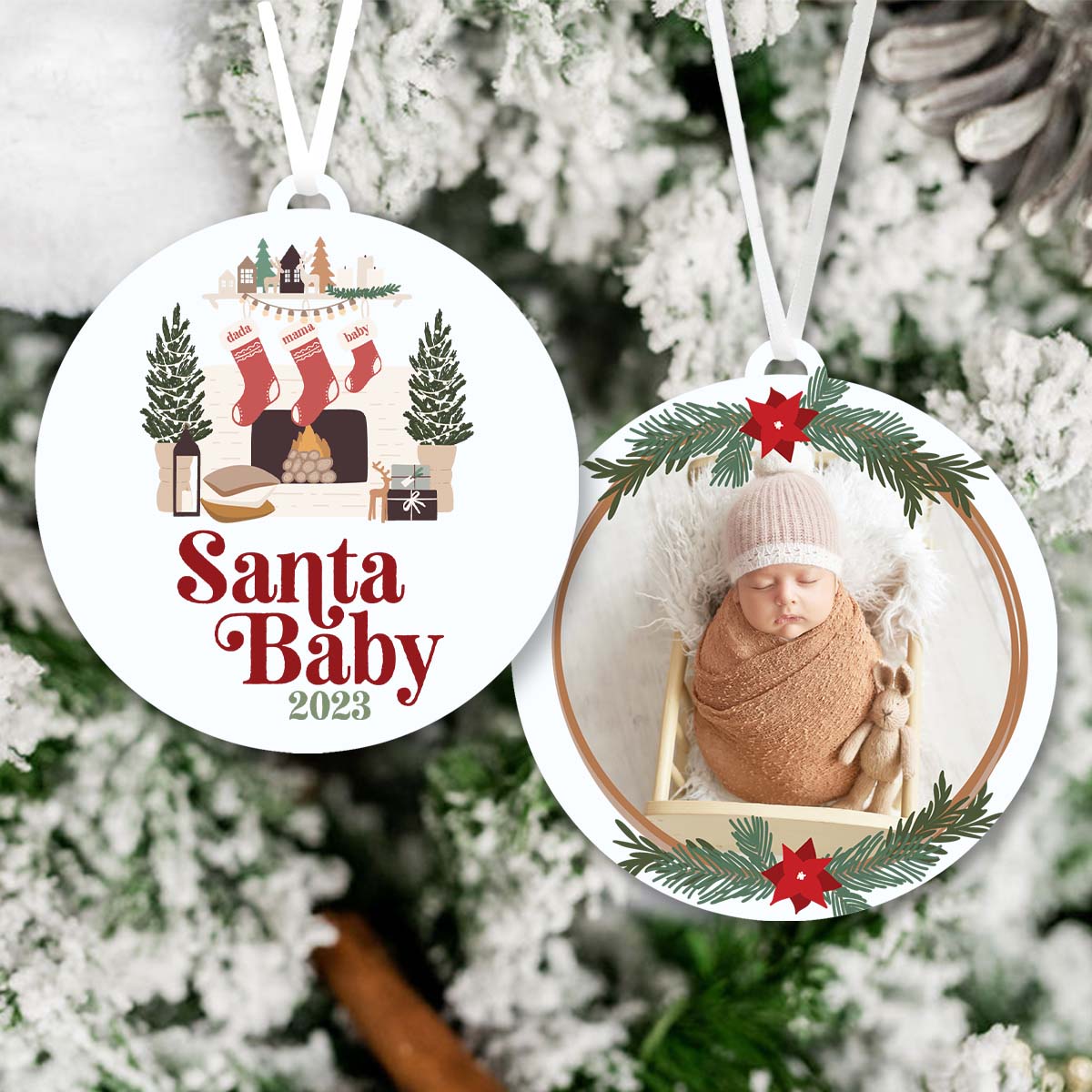 Santa Baby Ornament