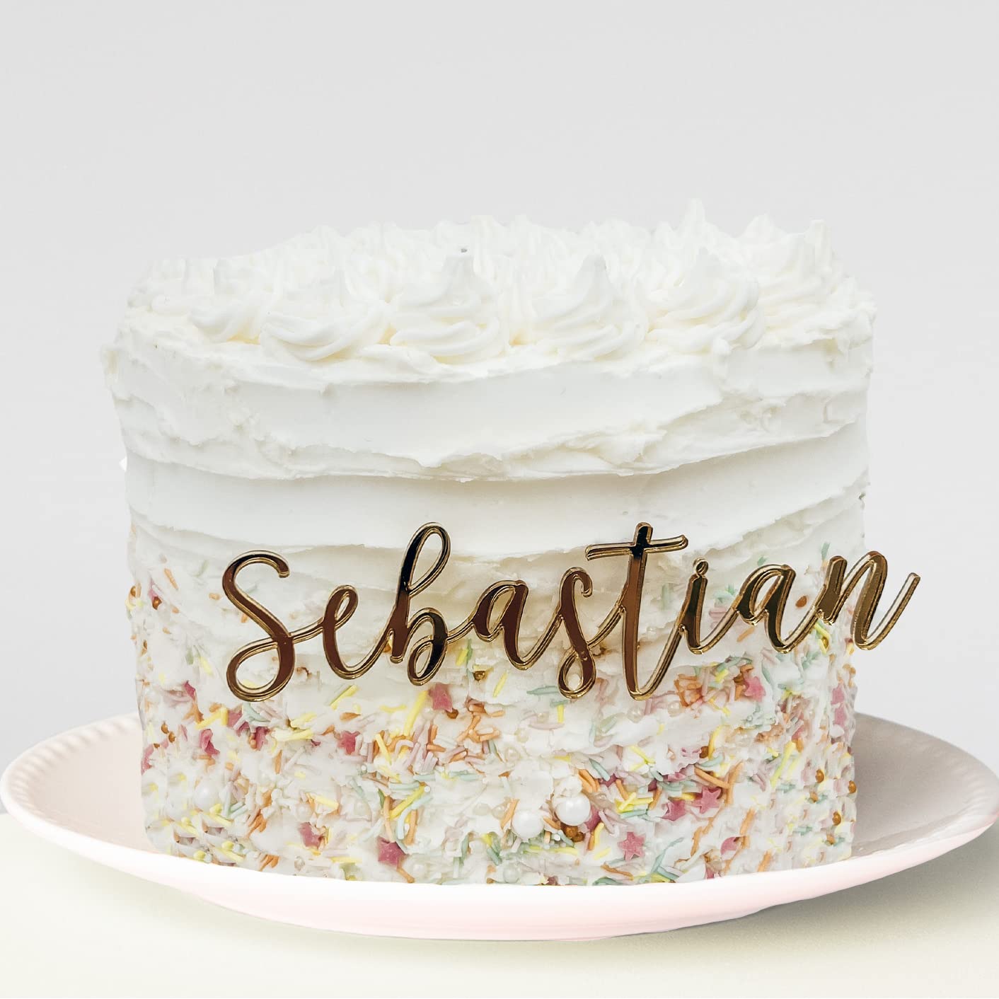 Name Cake Plate