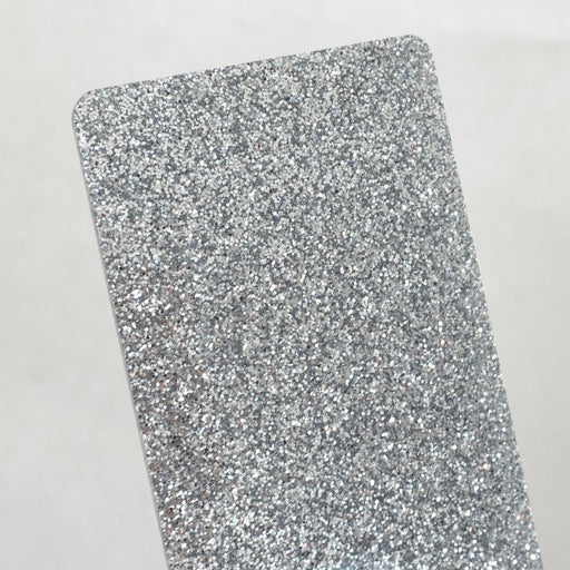 1/8" Silver Glitter Cast Acrylic Sheets