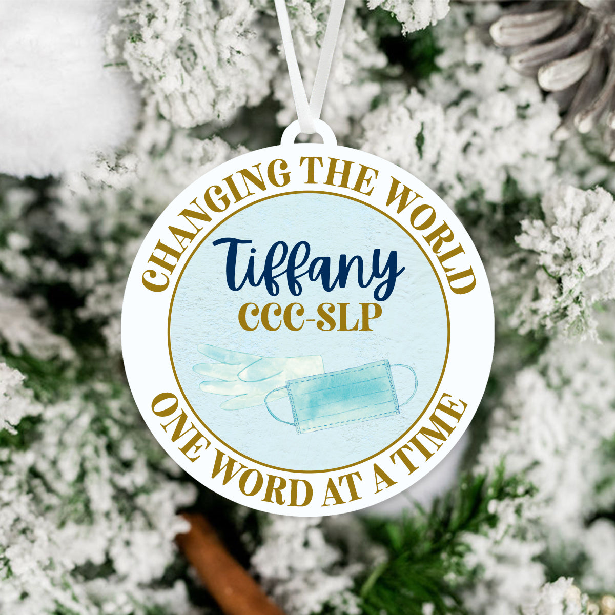 SLP Change the World Ornament