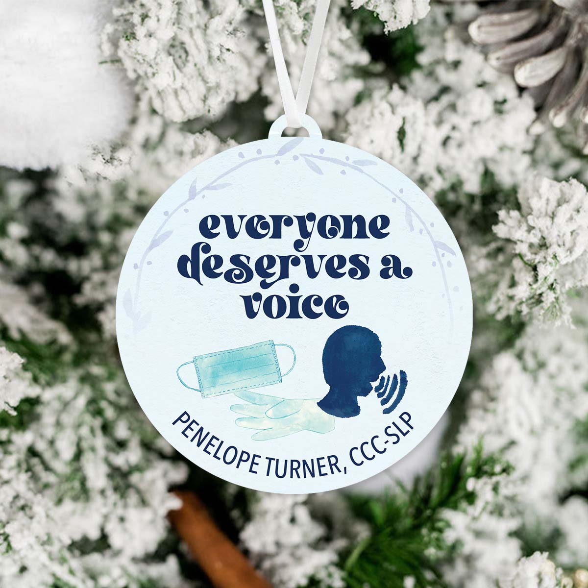 Speech Language Pathologist Ornament