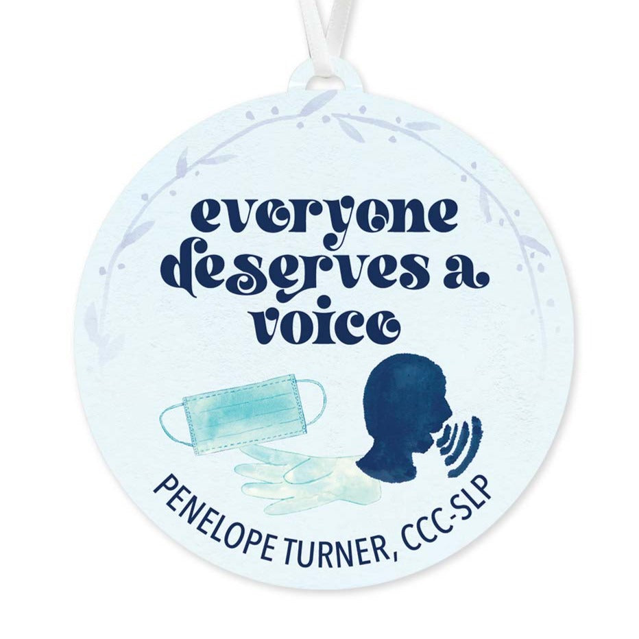 Speech Language Pathologist Ornament