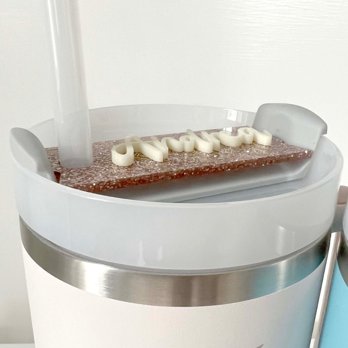 Tumbler Name Tag - Scalloped Edge