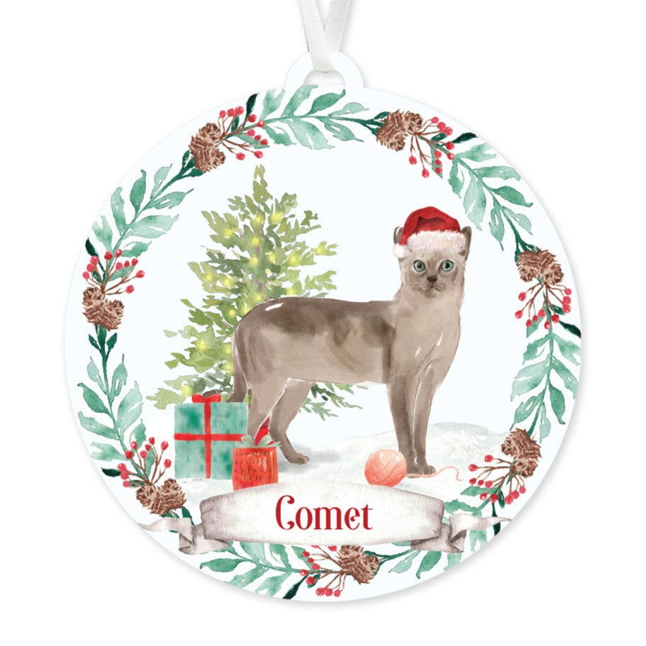 Tonkinese Cat Ornament