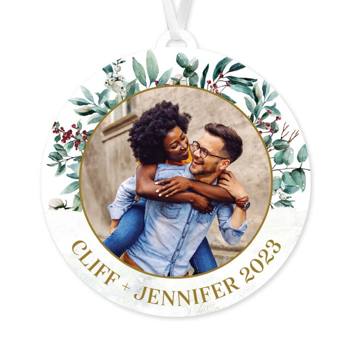 Personalized Picture Christmas Ornament