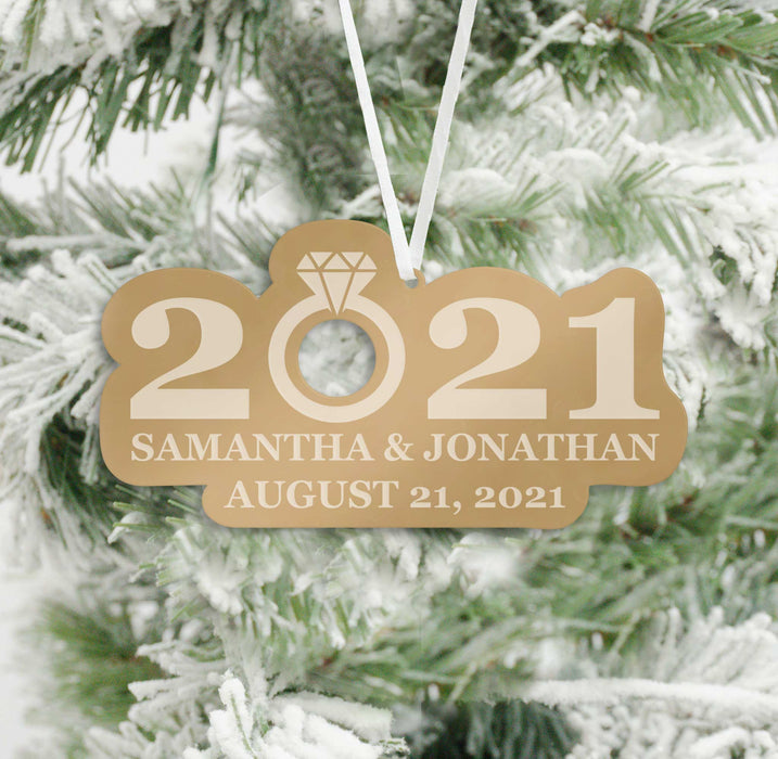 Engaged 2021 Ornament