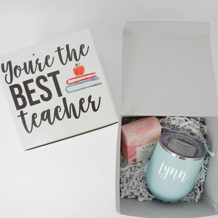 You're the Best Teacher Gift Box