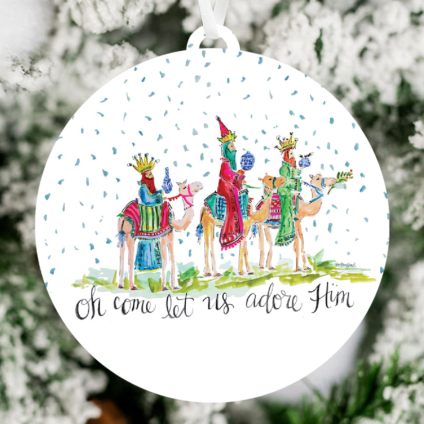 Three Wise Men Ornament - Brittany Rawls Art